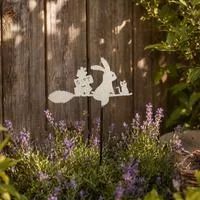 Садовые колышки-кролики Декор Устойчивые к погодным условиям Украшения Кролик — для участок — фото 2