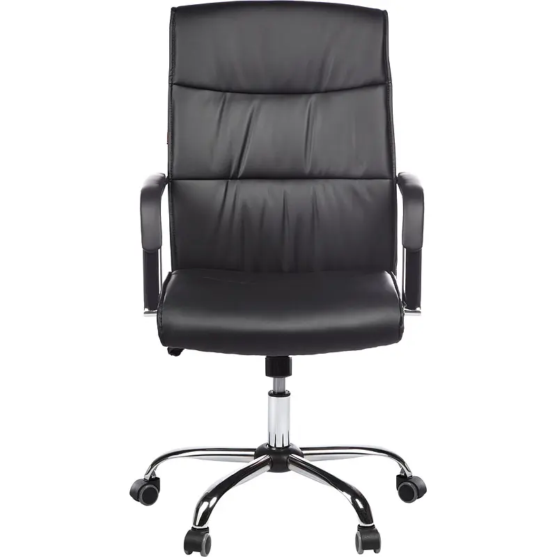 Кресло для руководителя Комус Мебель (Easy Chair) 509 черное (экокожа — для хранение — фото 5