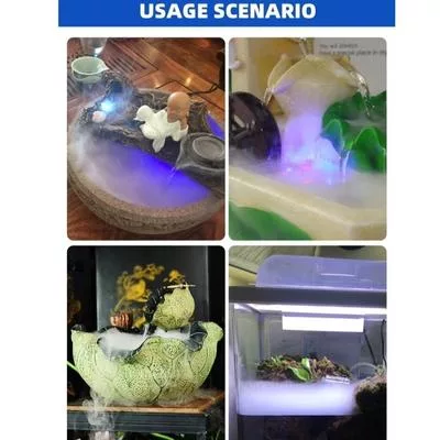 Новый USB-увлажнитель 5 В с 4 светодиодами — для полив — фото 3