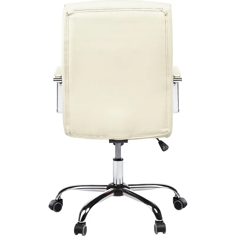 Кресло для руководителя Комус Мебель (Easy Chair) 509 бежевое (экокожа — для хранение — фото 7