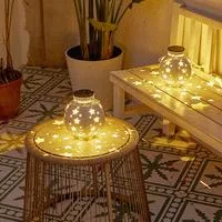 Солнечный фонарь-звезда — для декор — фото 2