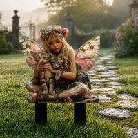 форма сказочных кошек с 2D-печатью — для участок — фото 2