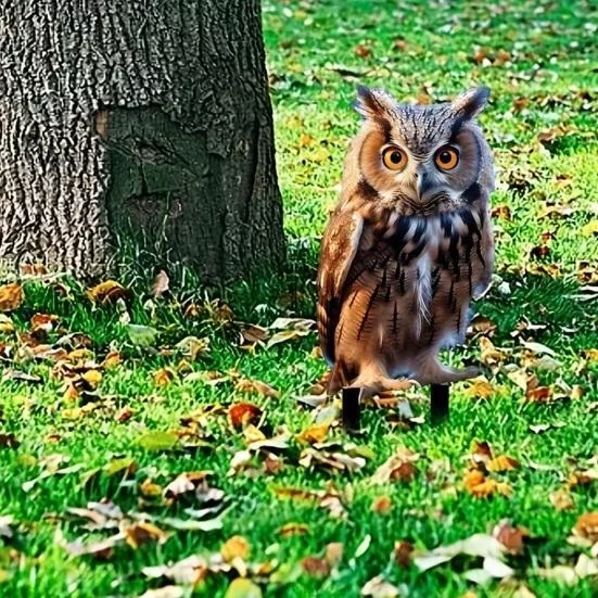 Садовый кол-колышек Сова — для декор — фото 4