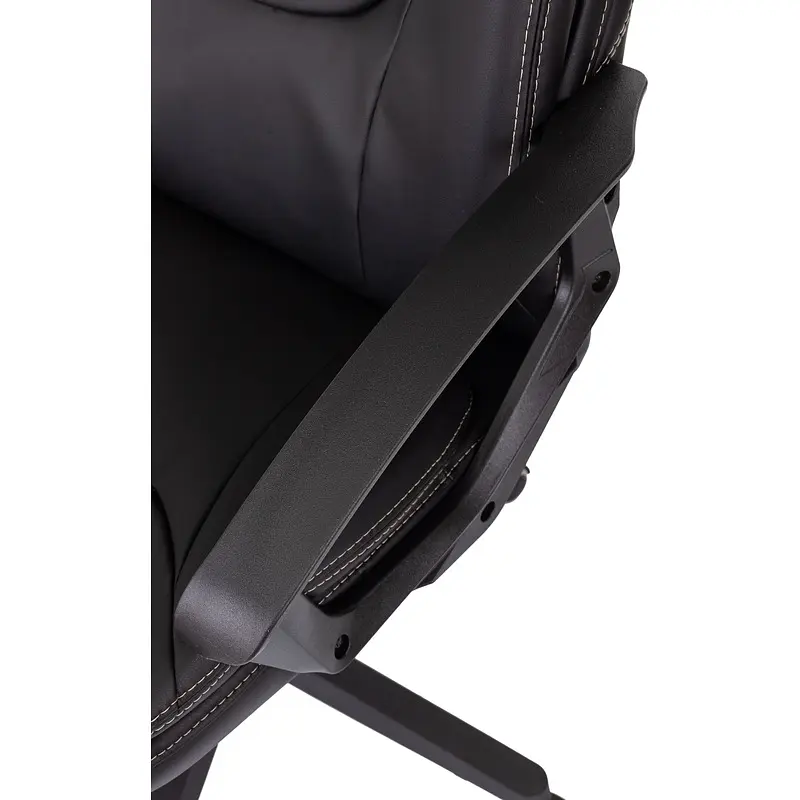 Кресло для руководителя Комус Мебель (Easy Chair) 668 черное (экокожа — фото 2
