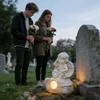Декор Ангел со светодиодной подсветкой Устойчивая к погодным условиям Скульптура — для декор