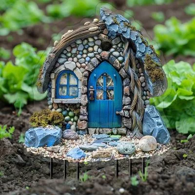 Садовый кол-колышек Каменный дом — для участок — фото 3