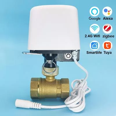 1/2 3/4 1 Tuya Zigbee Wifi Водяной клапан Садовый Автоматический таймер отключения — для полив — фото 3