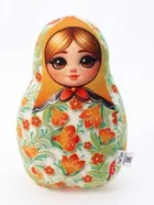 Мягкая игрушка - подушка «Матрешка» — фото 6