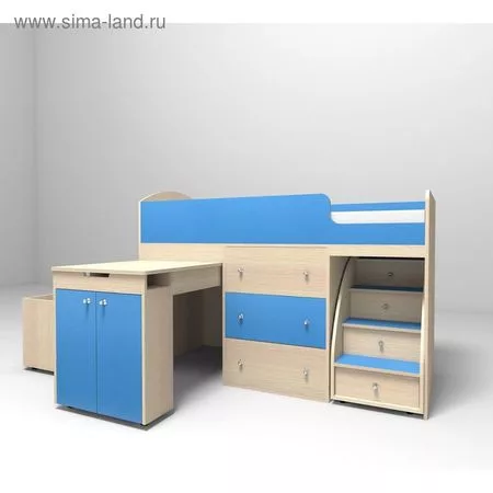 Кровать - чердак «Ярофф Малыш» — для хранение