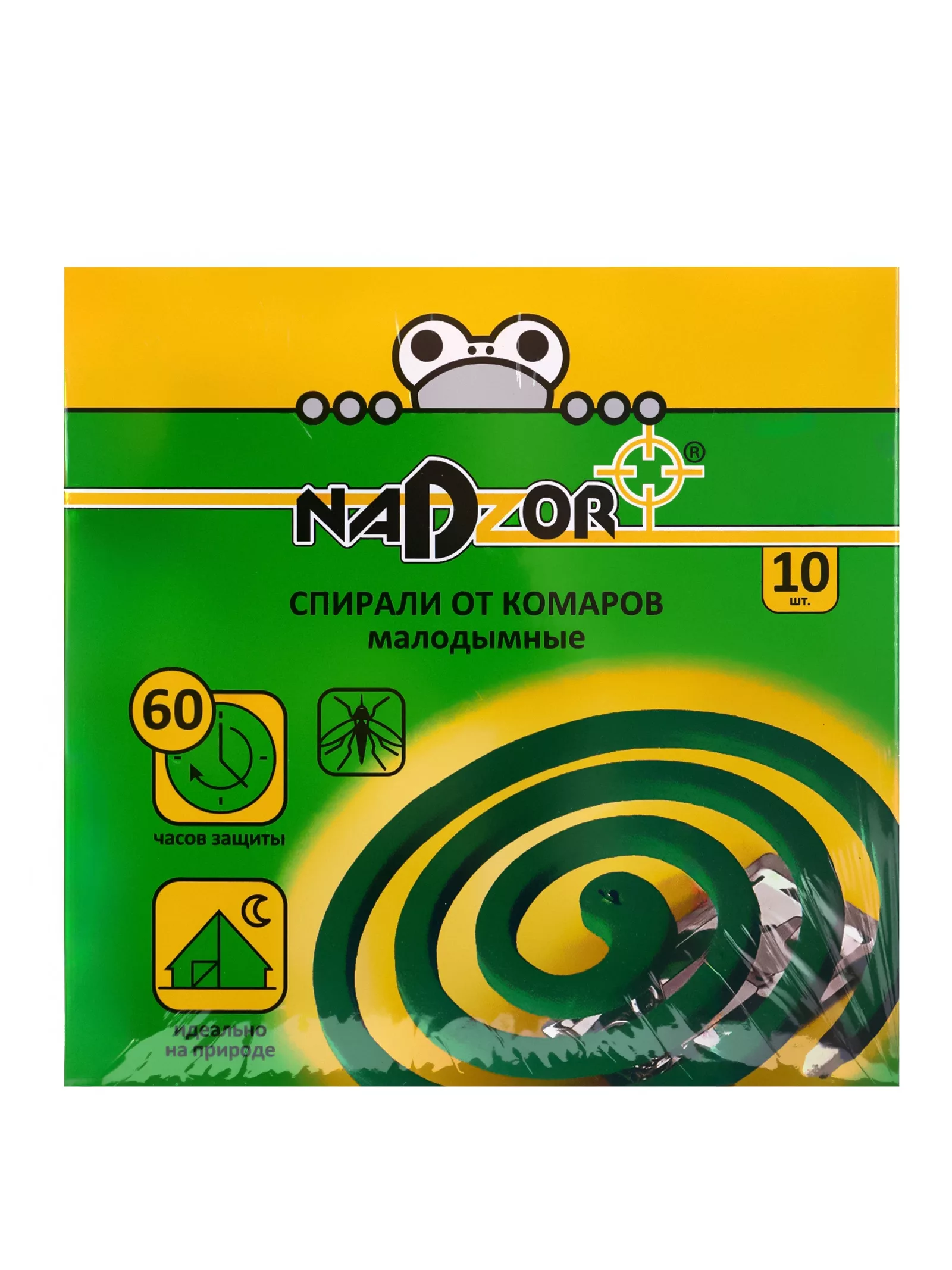 Спирали от комаров малодымные Nadzor — для отдых — фото 3