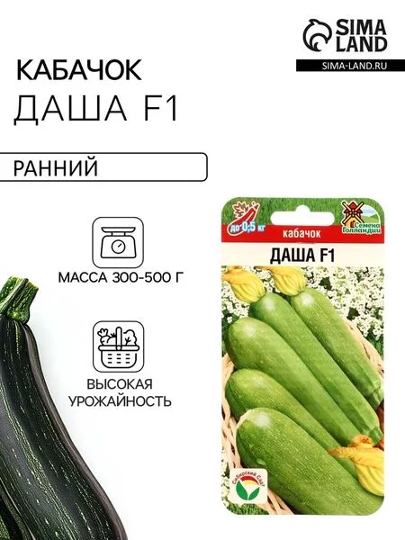 Семена Кабачок «Даша» — для огород