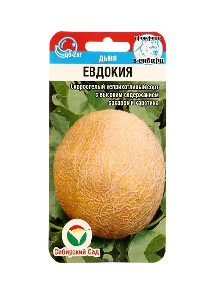 Семена Дыня «Евдокия» — для огород