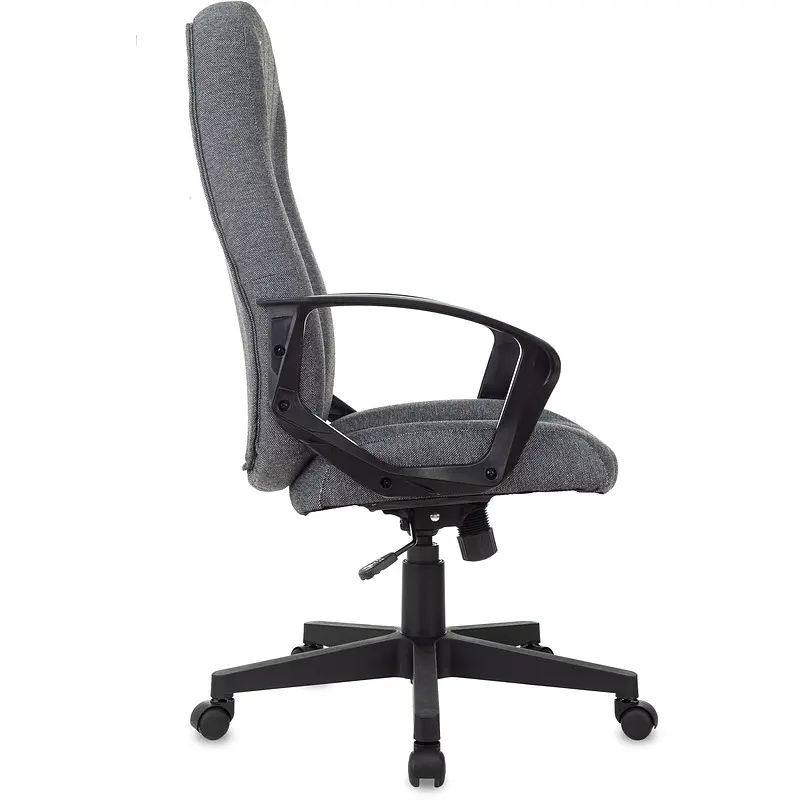Кресло для руководителя Комус Мебель EChair 665 серое (ткань — фото 3