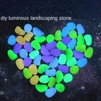 5 см Светящиеся Камни Садовый Декор DIY — для участок — фото 2