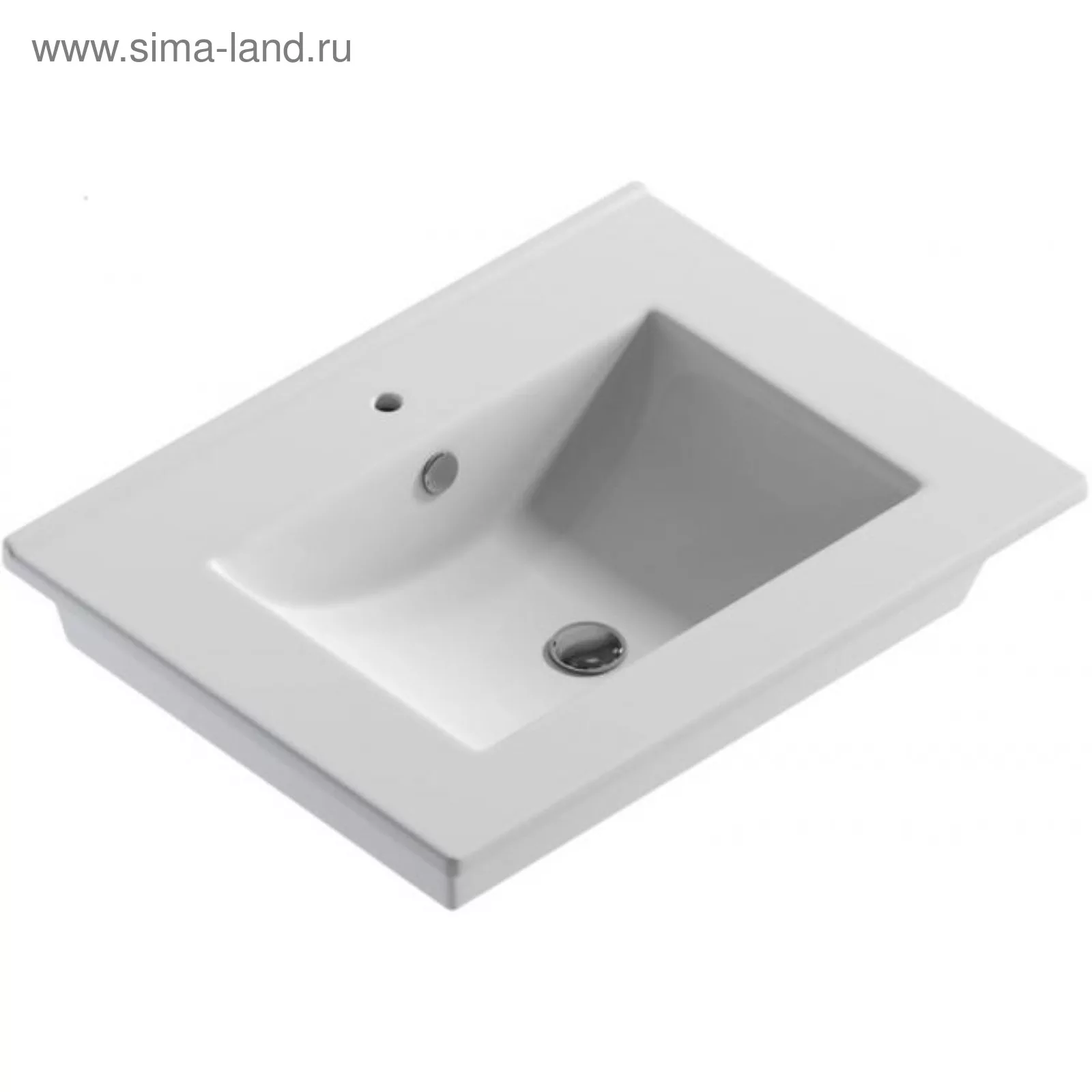 Умывальник Quadro 60 F01 УП (белый ВКС) — для хранение