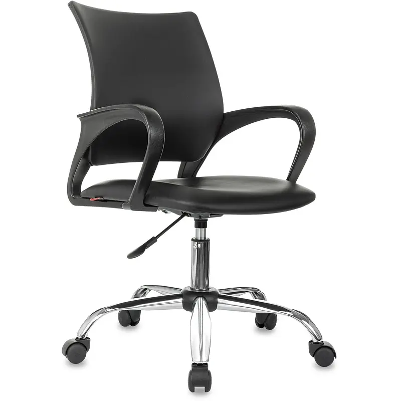 Кресло офисное Комус Мебель EChair 396 LT черное (экокожа — фото 5