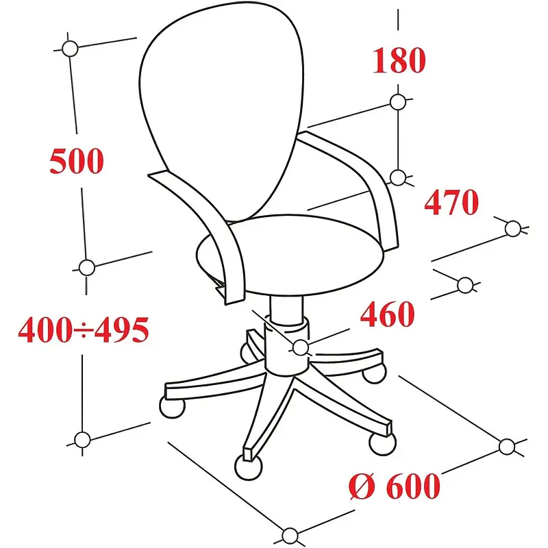 Кресло офисное Easy Chair 304 LT синее/черное (сетка/ткань — для хранение — фото 2