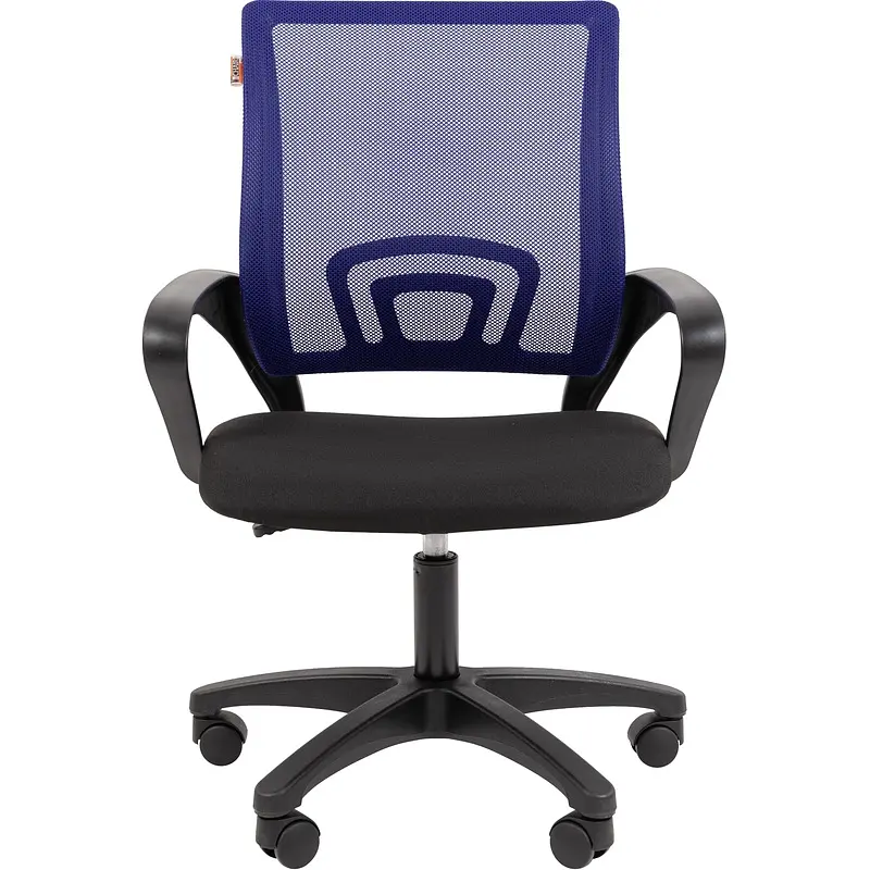 Кресло офисное Easy Chair 304 LT синее/черное (сетка/ткань — для хранение — фото 5