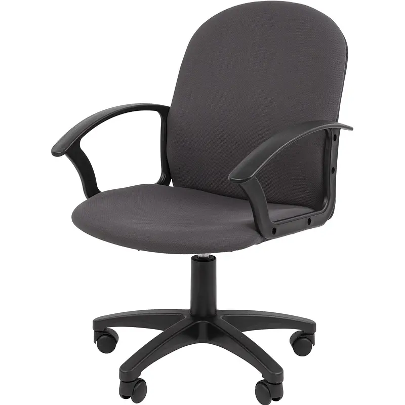 Кресло для руководителя Easy Chair 326 серое (ткань — для хранение