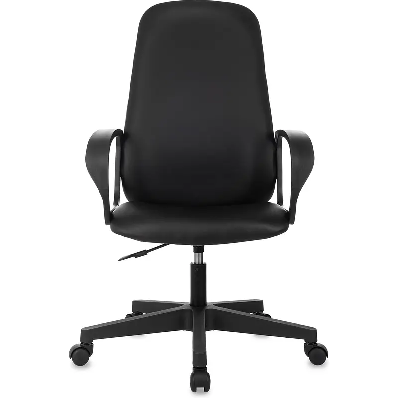 Кресло для руководителя Комус Мебель EChair 660 черное (экокожа — фото 5