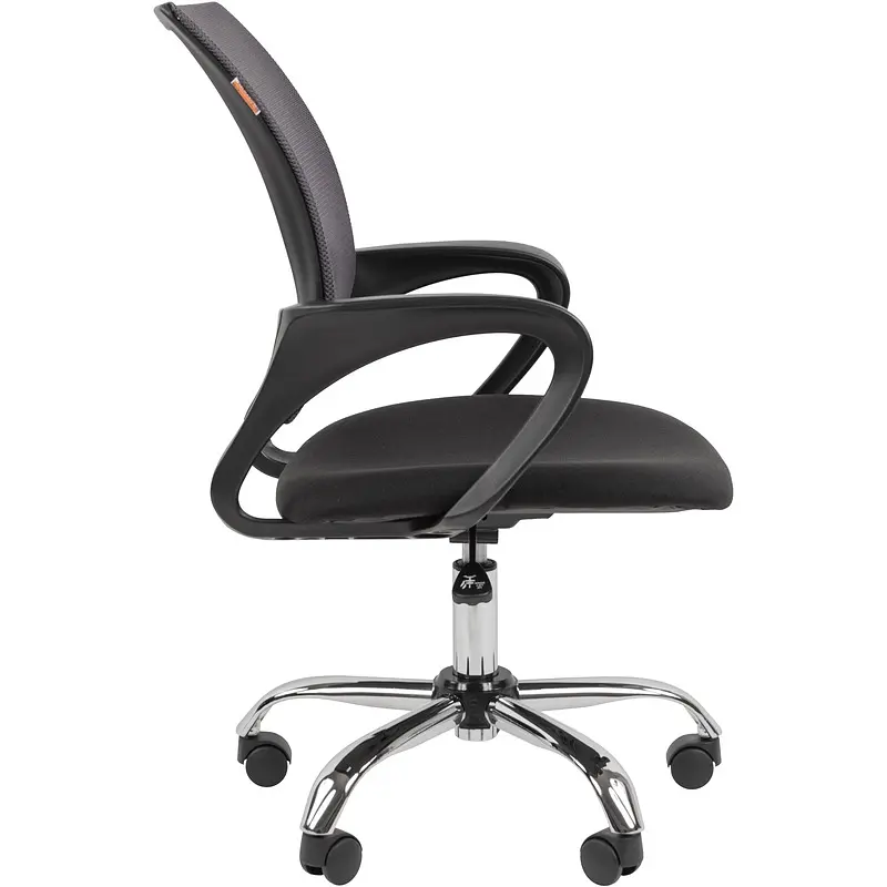 Кресло офисное Easy Chair 304 LT серое/черное (сетка/ткань — для хранение — фото 4