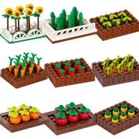 MOOXI Городская Ферма Огород Цветочный Сад MOC Кирпичи Модель Набор DIY Детская — для огород — фото 2