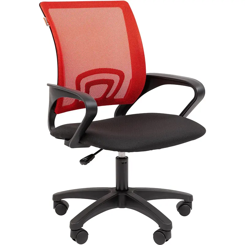 Кресло офисное Easy Chair 304 LT красное/черное (сетка/ткань — для хранение — фото 2