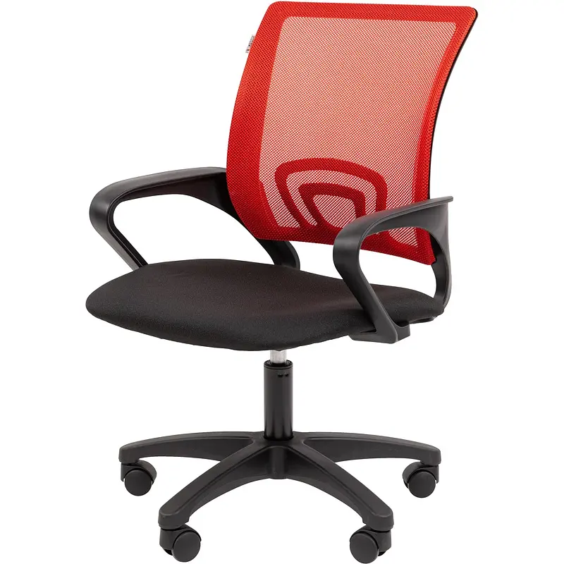 Кресло офисное Easy Chair 304 LT красное/черное (сетка/ткань — для хранение — фото 5
