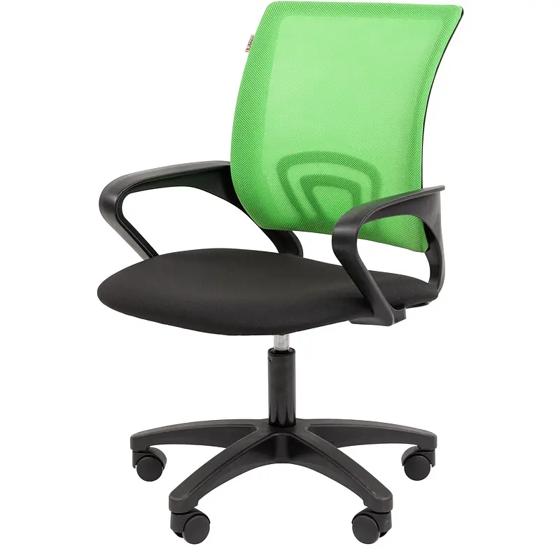Кресло офисное Easy Chair 304 LT светло-зеленое/черное (сетка/ткань — для хранение — фото 4
