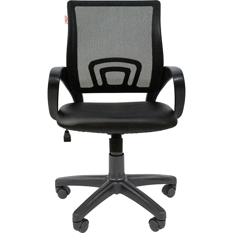 Кресло офисное Комус Мебель (Easy Chair) 304 черное (экокожа/сетка — для хранение — фото 3