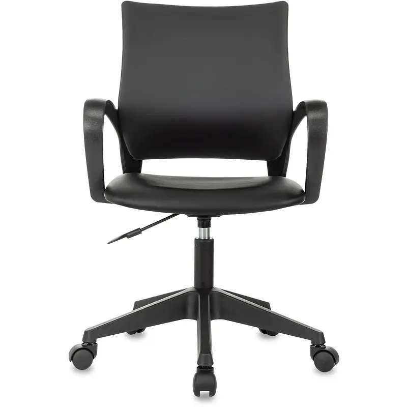 Кресло офисное Комус Мебель EChair 396 LT черное (экокожа — фото 3