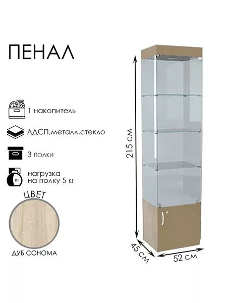 Шкаф пенал «П54 ВД» — для хранение
