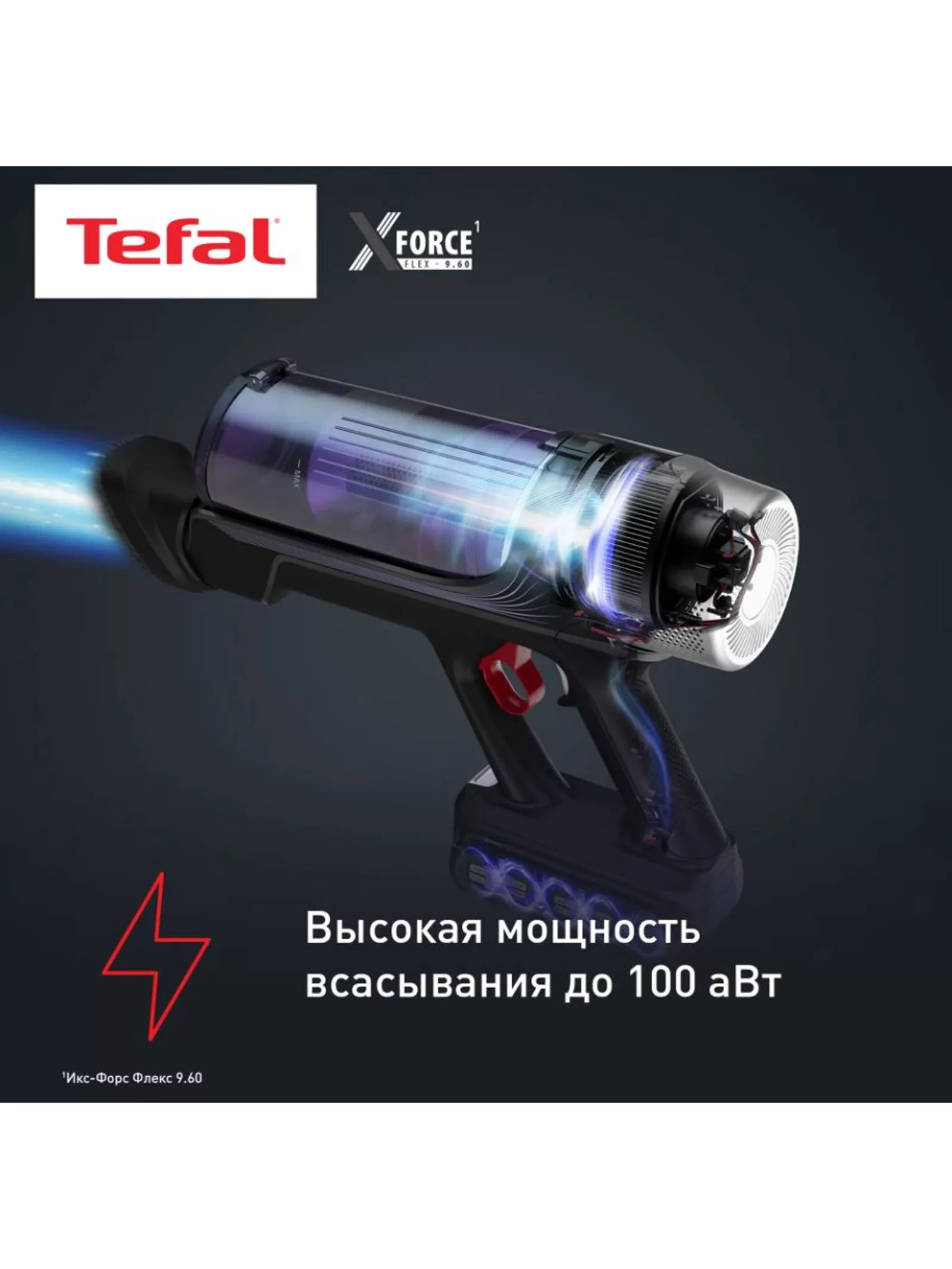 Пылесос вертикальный Tefal TY2039WO — фото 4