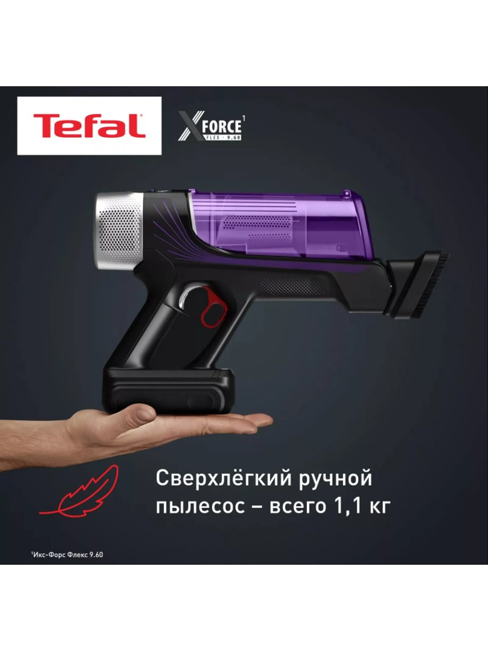 Пылесос вертикальный Tefal TY2039WO — фото 5