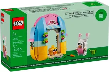 Конструктор LEGO 40682 Весенний садовый домик — для участок