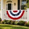 Складной веерный флаг США — для декор