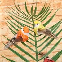 Тип Голубь с перьями DIY Садовый поделочный Симуляция Тип зажима-пера Птицы — для участок — фото 2