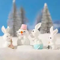 1 шт. Рождественские фигурки Кукольный домик Украшение Домашние украшения Сказочный — для декор — фото 2