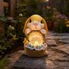 Солнечный светильник-статуэтка животного — для участок