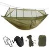 2-местный кемпинговый садовый гамак с москитной сеткой уличная мебель кровать прочность — для отдых
