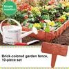 Пластиковый Садовый Забор Без Копки Садовые Бордюрные Панели Ландшафтные — для участок