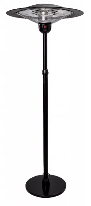 Инфракрасный обогреватель Hugett Floor Steel 1821ADC Black — для отдых