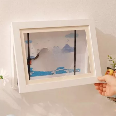 Креативная магнитная фоторамка A4/A3 с откидной крышкой — для хранение