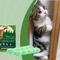 EelJoy Отпугиватель кошек Уличный Внутренний Натуральное Масло Перечной Мяты Отпугивающий — для участок — фото 2