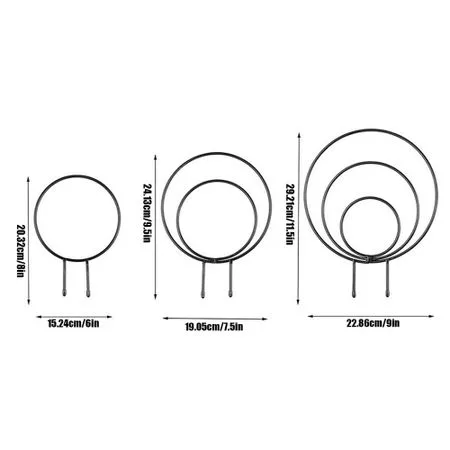 Садовая опора для растений Стойка Круглая решетка для вьющихся — для огород