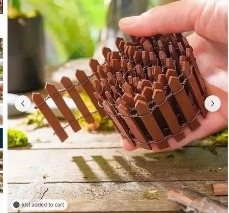 DIY HandicraftProject Мини-заборчик — для участок