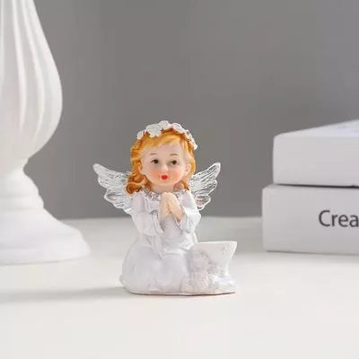 2 шт. Ангел Цветочная Фея Милые Теплые Сельские Смоляные Поделки Сад Дом Гостиная — для участок — фото 3