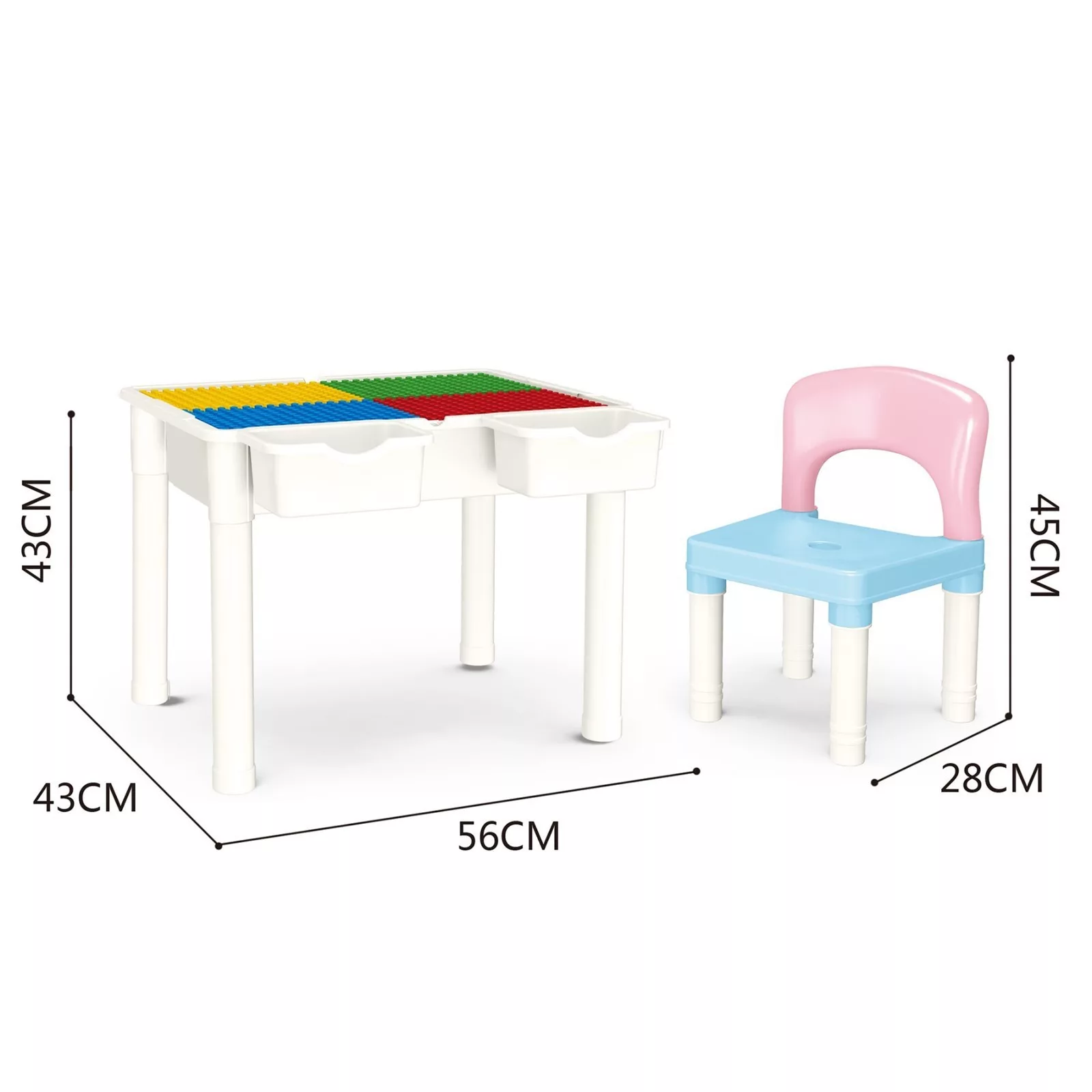 Игровой набор KIDS HOME TOYS «Стол со стульчиком» — фото 4