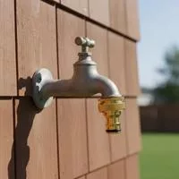 Латунный Водопроводный Кран Соединитель Шланг Смеситель Адаптер Быстросъемное Соединение — для полив — фото 2