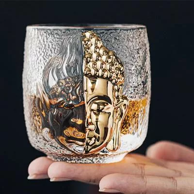 Чайный сервиз Master Cup Роскошный хрустальный стеклянный кубок Yinian Buddha Cup — для участок — фото 3